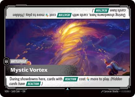 Mystic Vortex 160/166 card from Vendetta