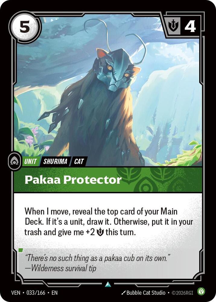 Pakaa Protector 033/166 card from Vendetta