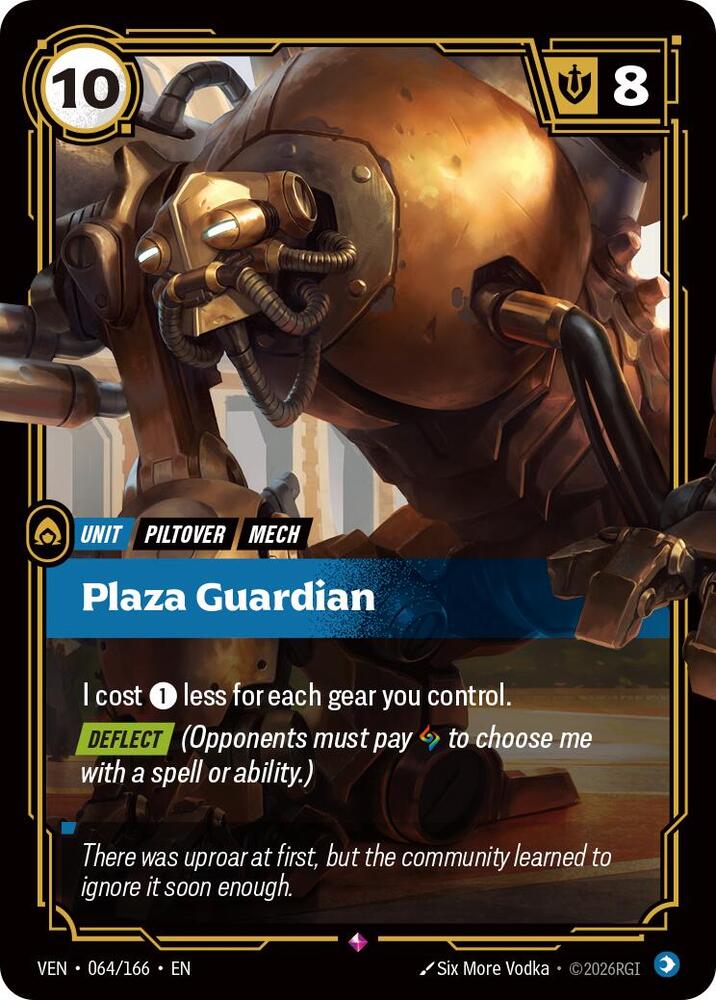 Plaza Guardian 064/166 card from Vendetta