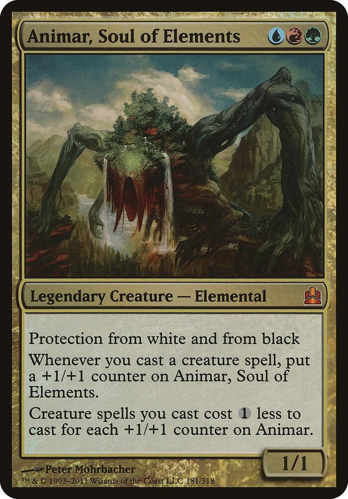 Animar, Soul of Elements (Commander) 181 card from Oversize Cards