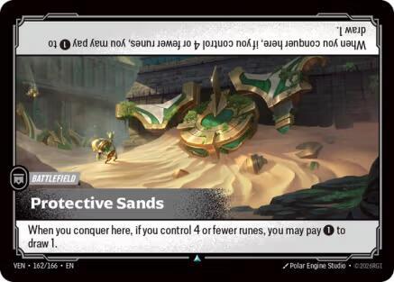 Protective Sands 162/166 card from Vendetta