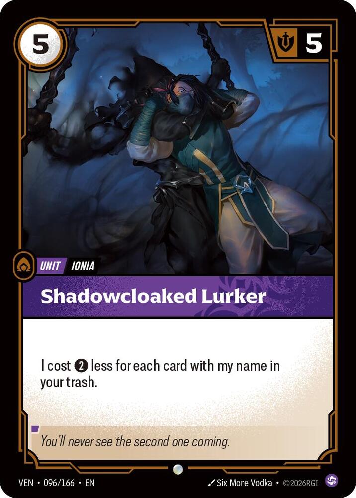 Shadowblade Lurker 096/166 card from Vendetta