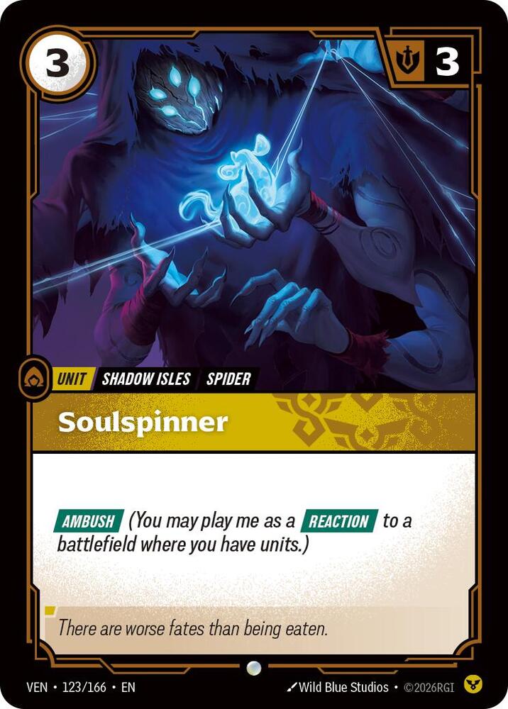 Soulspinner 123/166 card from Vendetta