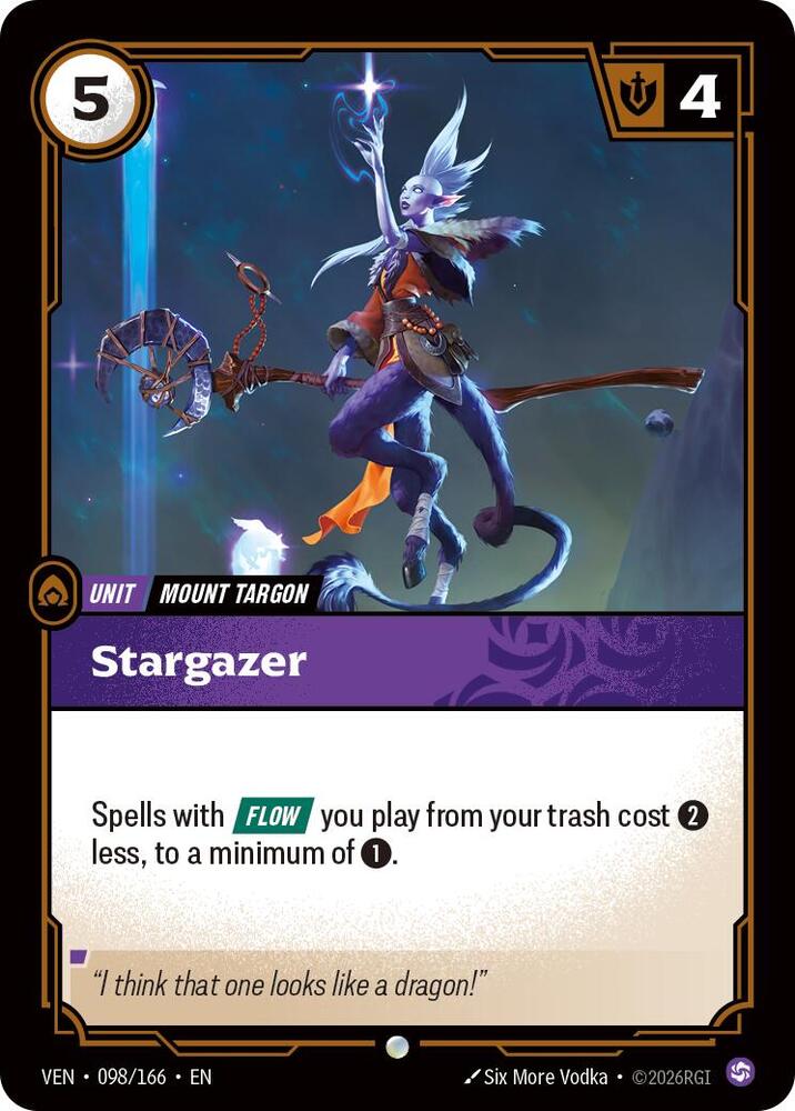 Stargazer 098/166 card from Vendetta