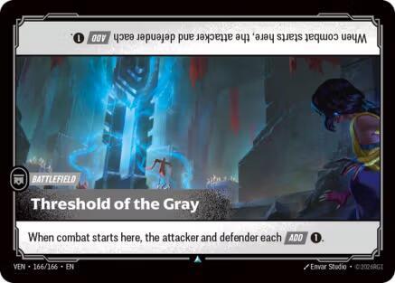 Threshold of the Gray 166/166 card from Vendetta