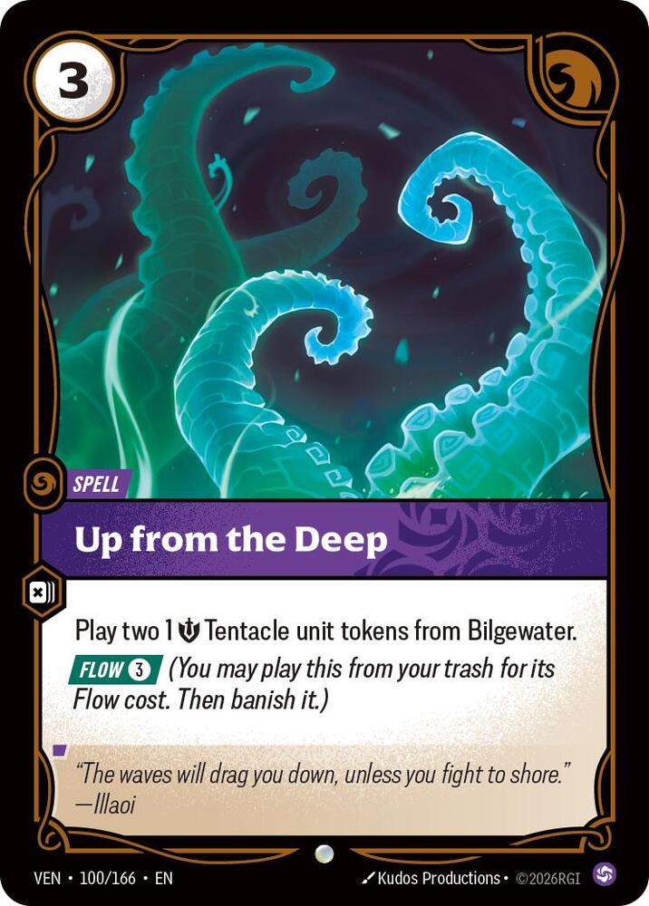 Up from the Deep 100/166 card from Vendetta