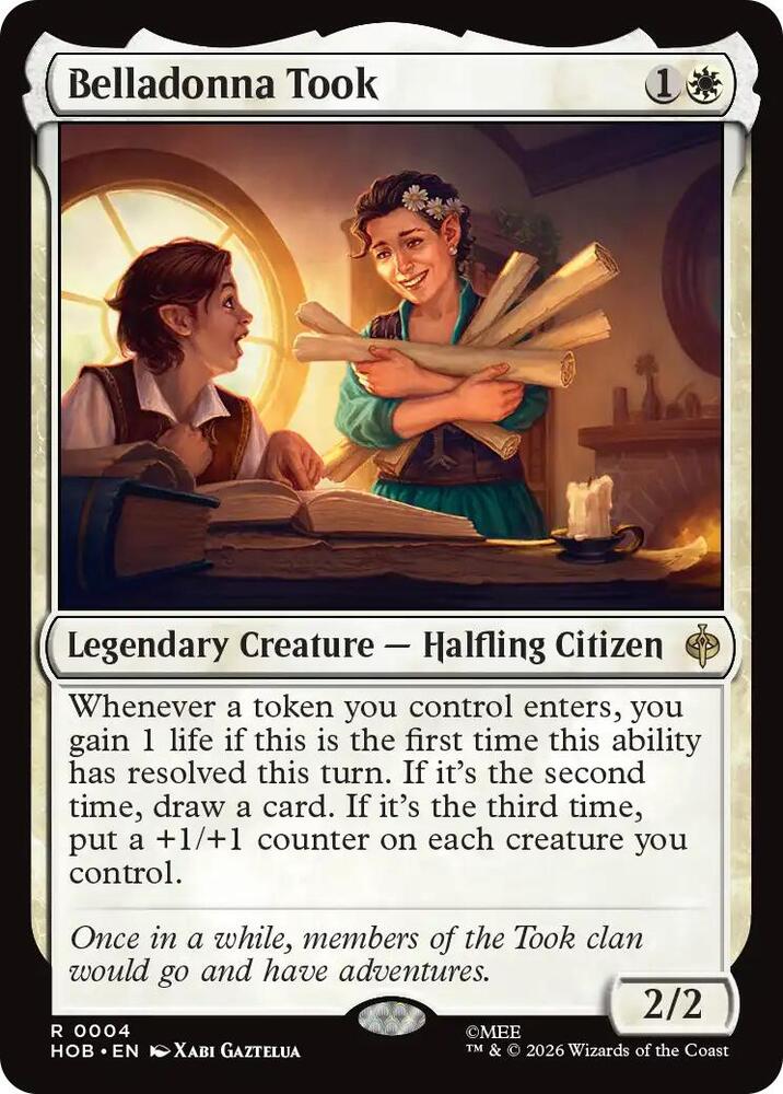Belladonna Took 4 card from The Hobbit