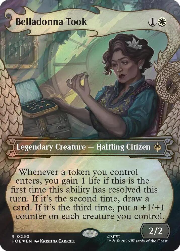 Belladonna Took (Showcase) (Surge Foil) 250 card from The Hobbit