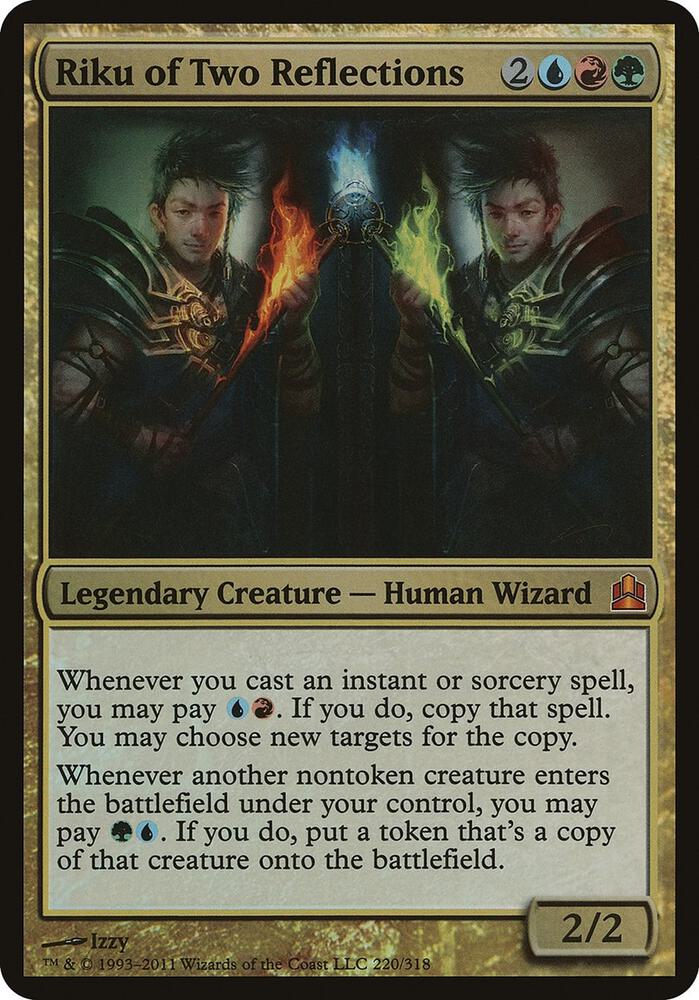 Riku of Two Reflections (Commander) 220 card from Oversize Cards
