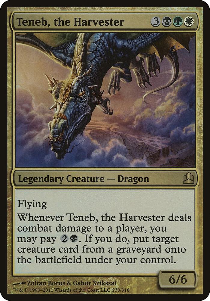 Teneb, the Harvester (Commander) 230 card from Oversize Cards
