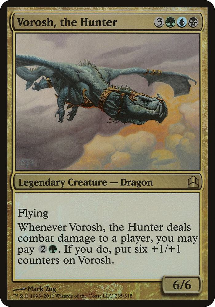 Vorosh, the Hunter (Commander 2011) card from Oversize Cards
