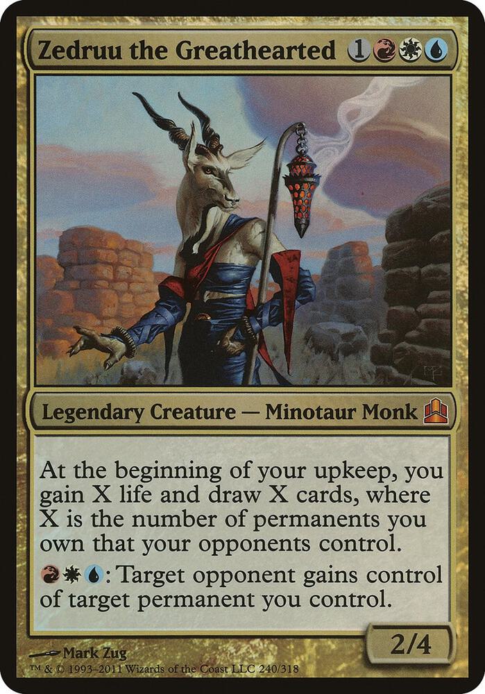 Zedruu the Greathearted (Commander) card from Oversize Cards