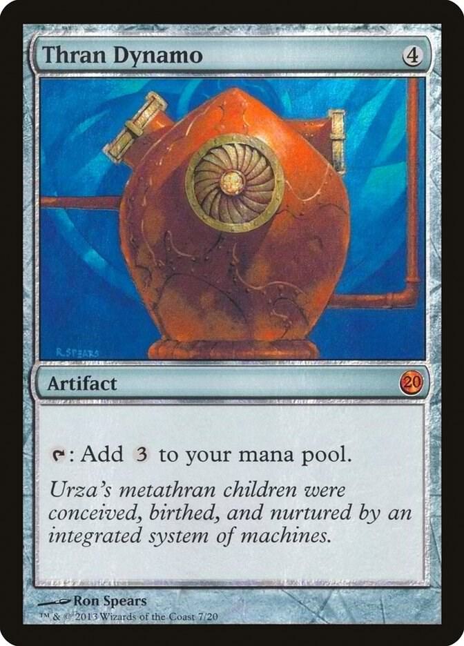 Thran Dynamo 7 card from From the Vault: Twenty