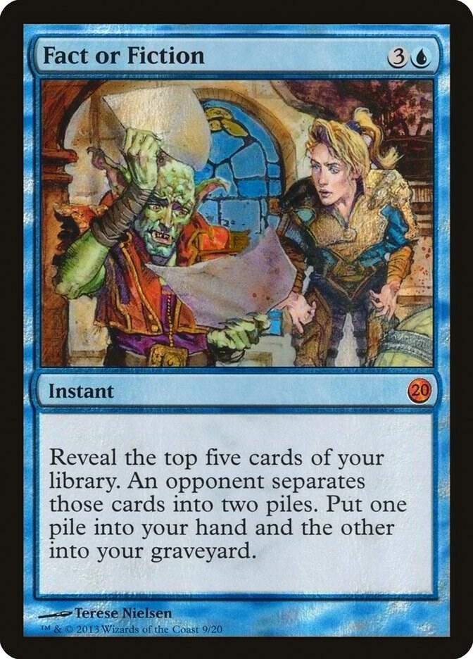 Fact or Fiction 9 card from From the Vault: Twenty