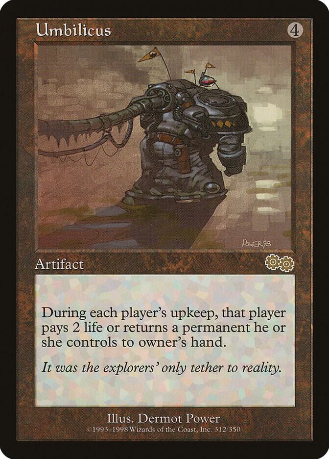 Umbilicus 312 card from Urza's Saga