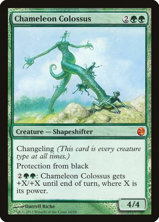 Chameleon Colossus 16 card from From the Vault: Twenty