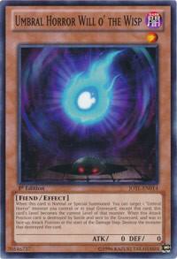 Umbral Horror Will o' the Wisp JOTL-EN014 card from Judgment of the Light