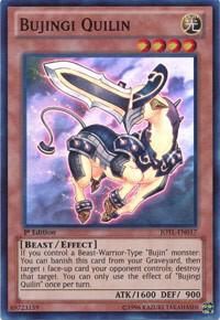 Bujingi Quilin JOTL-EN017 card from Judgment of the Light