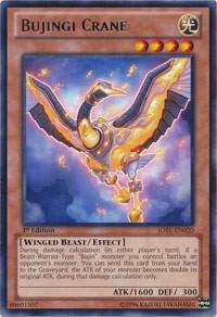 Bujingi Crane JOTL-EN020 card from Judgment of the Light