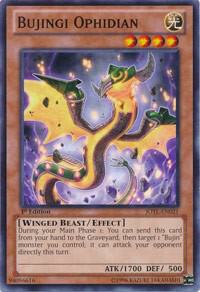 Bujingi Ophidian JOTL-EN021 card from Judgment of the Light
