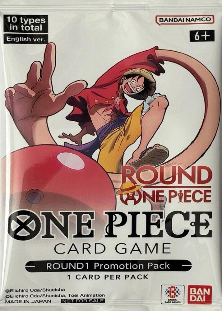 Round 1 Promotion Pack card from One Piece Promotion Cards