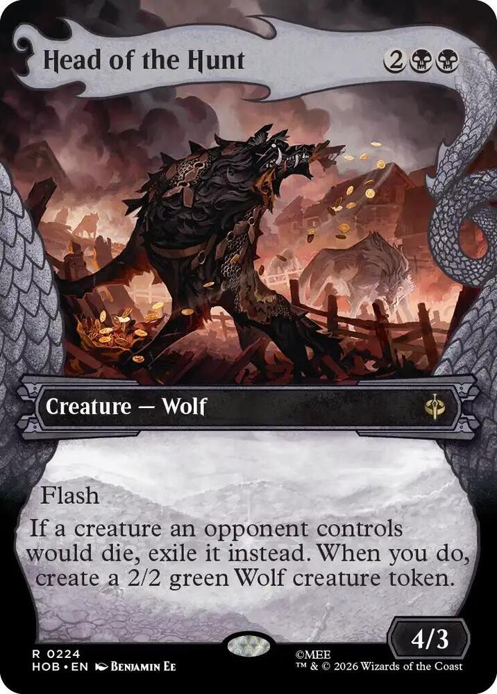 Head of the Hunt (Showcase) 224 card from The Hobbit