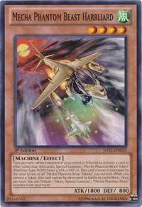 Mecha Phantom Beast Harrliard JOTL-EN025 card from Judgment of the Light