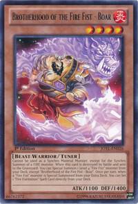 Brotherhood of the Fire Fist - Boar JOTL-EN026 card from Judgment of the Light