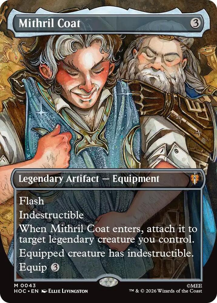 Mithril Coat (Borderless) 43 card from The Hobbit: Eternal-Legal