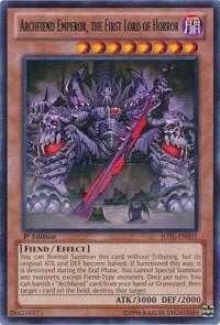 Archfiend Emperor, the First Lord of Horror JOTL-EN031 card from Judgment of the Light