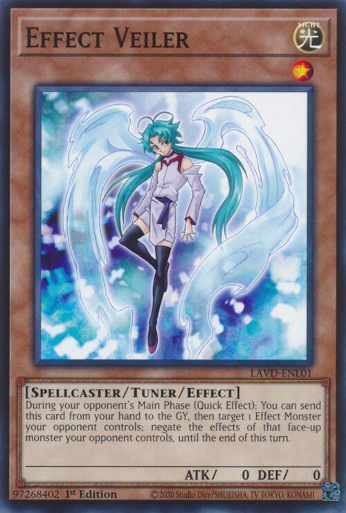 Effect Veiler LAVD-ENL01 card from Legendary Arc-V Decks