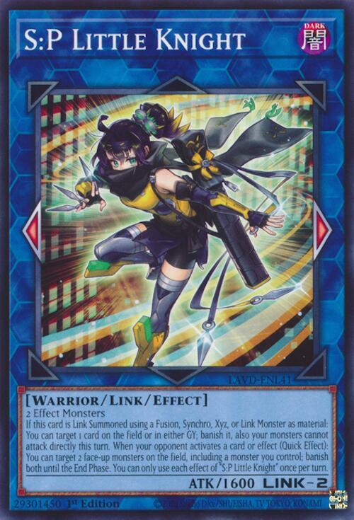 S:P Little Knight LAVD-ENL41 card from Legendary Arc-V Decks