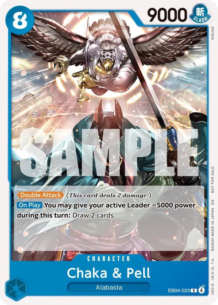 Chaka & Pell (Tournament Pack 2026 Vol. 3) EB04-023 card from One Piece Promotion Cards