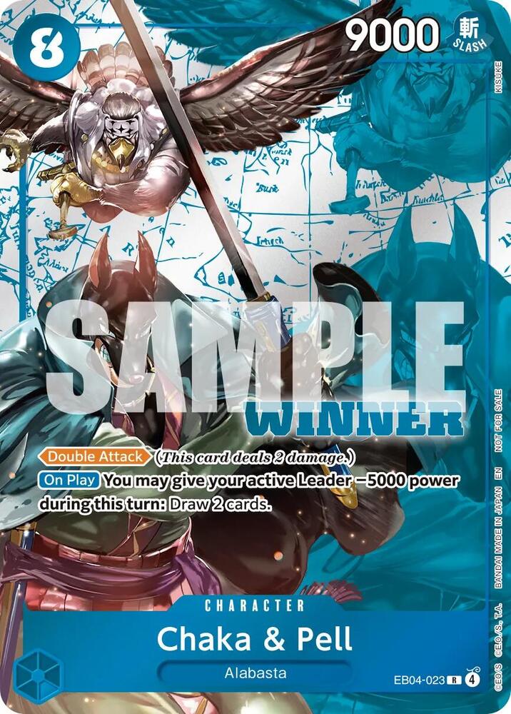 Chaka & Pell (Winner Pack 2026 Vol. 3) EB04-023 card from One Piece Promotion Cards