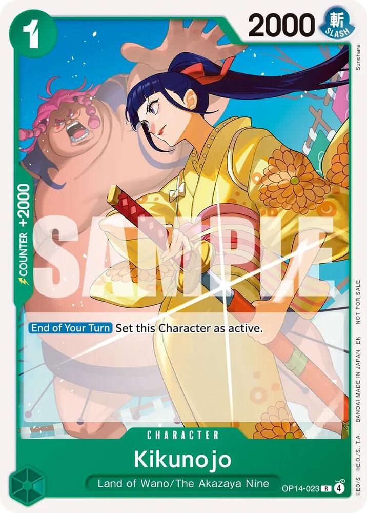 Kikunojo (Tournament Pack 2026 Vol. 3) OP14-023 card from One Piece Promotion Cards