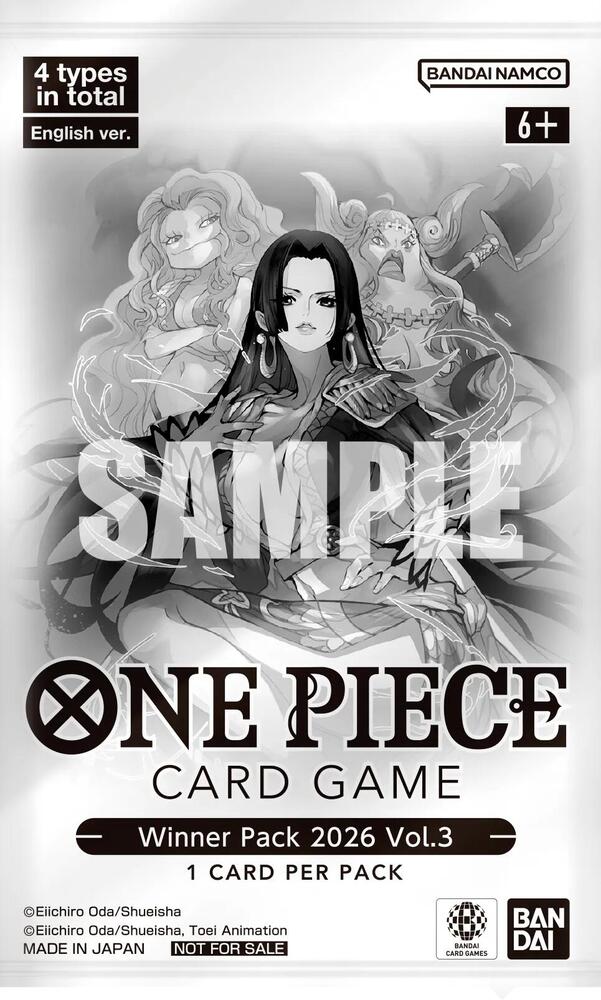 Winner Pack 2026 Vol. 3 card from One Piece Promotion Cards