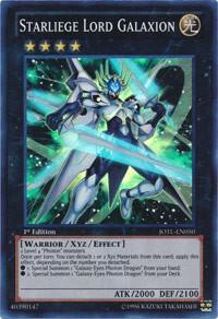 Starliege Lord Galaxion JOTL-EN050 card from Judgment of the Light