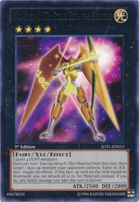 Number 102: Star Seraph Sentry JOTL-EN053 card from Judgment of the Light