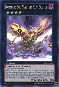 Number 66: Master Key Beetle JOTL-EN054 card from Judgment of the Light