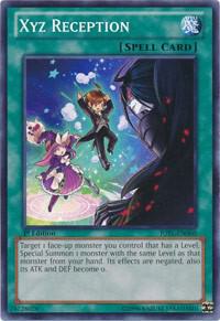 Xyz Reception JOTL-EN060 card from Judgment of the Light