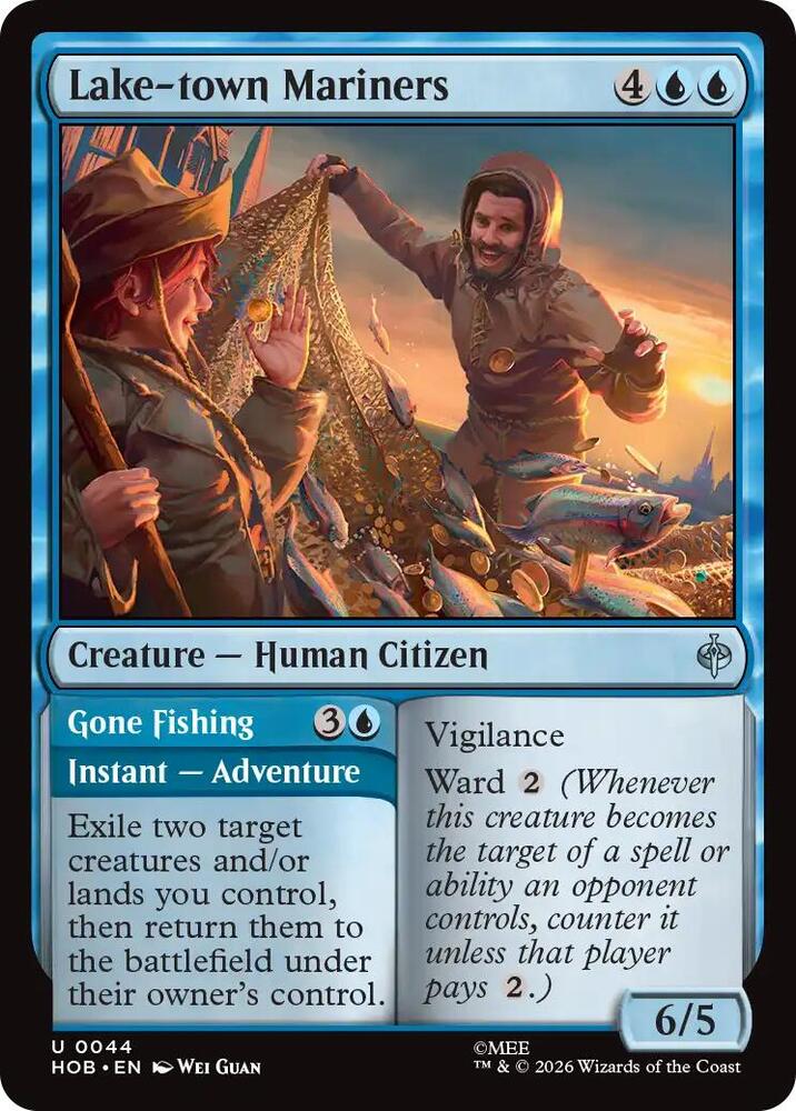 Lake-town Mariners 44 card from The Hobbit