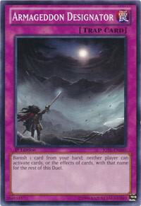 Armageddon Designator JOTL-EN080 card from Judgment of the Light
