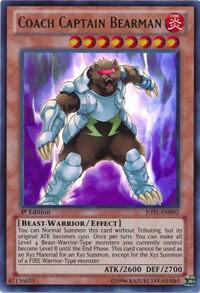 Coach Captain Bearman JOTL-EN092 card from Judgment of the Light