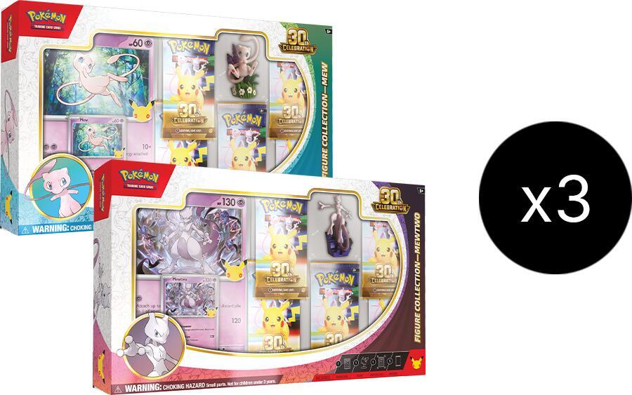 30th Celebration Figure Collection Case card from ME: 30th Celebration