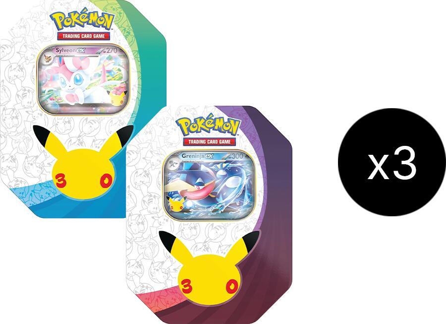 30th Celebration ex Tin Case sealed product from ME: 30th Celebration