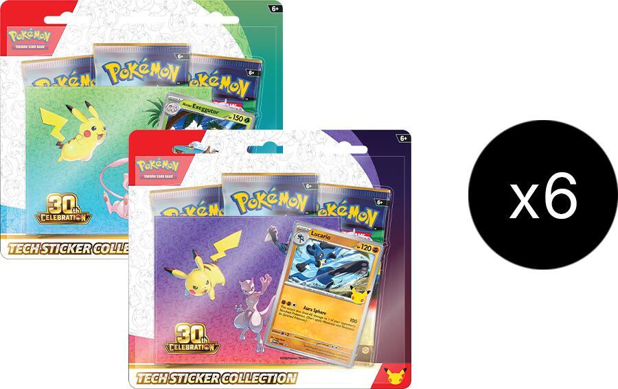 30th Celebration Tech Sticker Collection Case card from ME: 30th Celebration