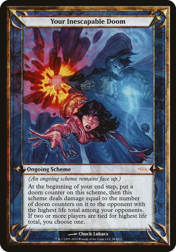 Your Inescapable Doom (WPN & Gateway) 56 card from Oversize Cards