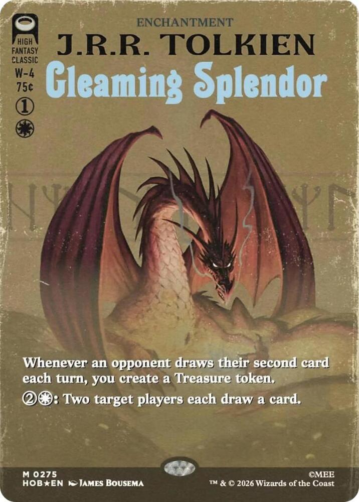 Gleaming Splendor (Borderless) 239 card from The Hobbit