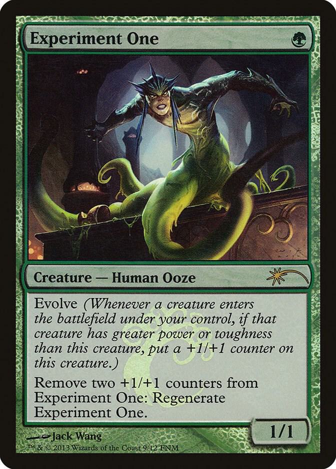 Experiment One 9 card from FNM Promos