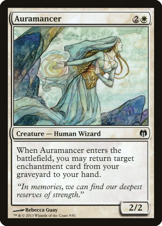 Auramancer 9 card from Duel Decks: Heroes vs. Monsters